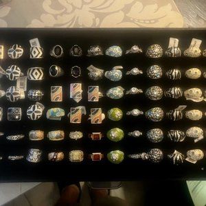 72 Assorted Female Rings.